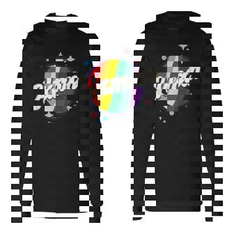 LGBTQIA Gay Pride Rainbow Human Long Sleeve T-Shirt - Monsterry