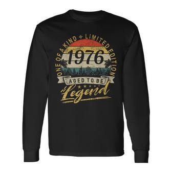 Limited Edition 1976 Geburtstag Retro Geburtsjahr 1976 Langarmshirts - Geschenkecke