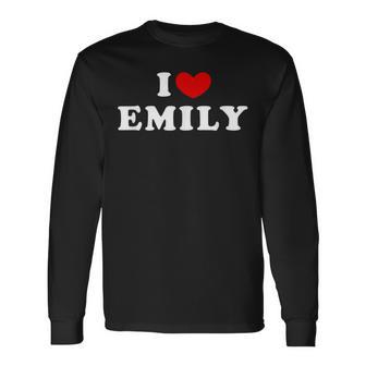 I Love Emily I Love Emily Langarmshirts - Geschenkecke