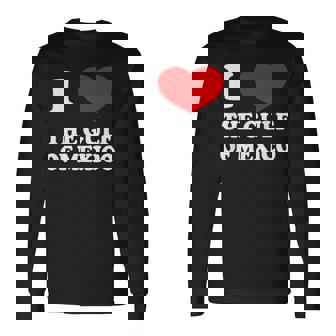 I Love The Gulf Of Mexico Usa 2025 Dank Meme Cringe Long Sleeve T-Shirt - Monsterry