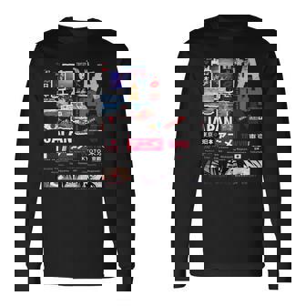 I Love Japan Culture Enjoy Cool Japan Illustration Fashion Camiseta de manga larga - Regaloses