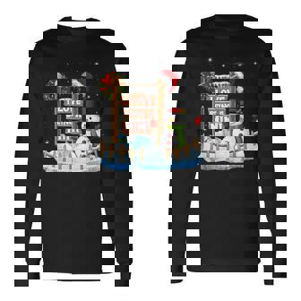 I Love Being A Mimi Snowman Tee Xmas Family Christmas Long Sleeve T-Shirt - Monsterry