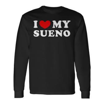 I Love My Sueno I Love My Sueno S Langarmshirts - Geschenkecke