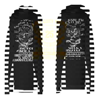 Lustig Als Gott Michor 25 Jahren Schuf Geburtstag Birthday Langarmshirts - Geschenkecke