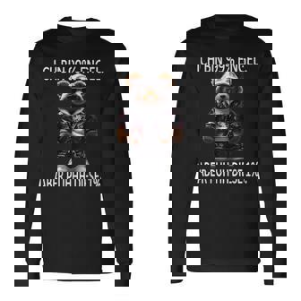 Lustiger Spruch Arbeit Humor Geburtstagsgeschenk Spaß Teddy Langarmshirts - Geschenkecke
