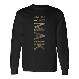 Maik Name First Name Boy Man Birthday Langarmshirts - Geschenkecke