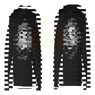 Marco Góticoictoriano Edgar Allan Poe Camiseta de manga larga - Regaloses