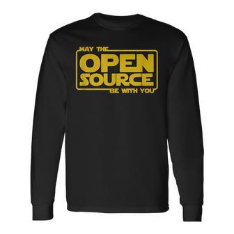 May Open Source Programming Devops Software Linux Java Langarmshirts - Geschenkecke