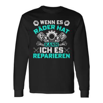 Mechatronic Screwdriver Car Mechanic Langarmshirts - Geschenkecke