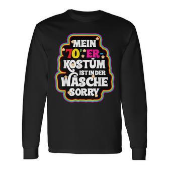 Mein 70Er Jahre Kostüm Ist In Der Wäsche S Langarmshirts - Geschenkecke