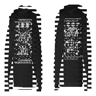 Merry Christmas Animal Filthy Ya Xmas Pajama Christmas Long Sleeve T-Shirt - Monsterry