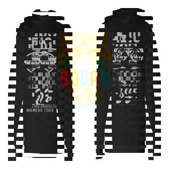 Mexico 2025 Squad Tropical Beach Family Vacation Matching Long Sleeve T-Shirt - Thegiftio UK