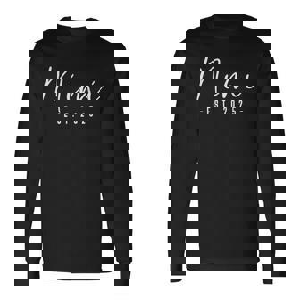 Mimi Est 2025 Mimi To Be New Mimi 2025 Pregnancy Long Sleeve T-Shirt - Seseable