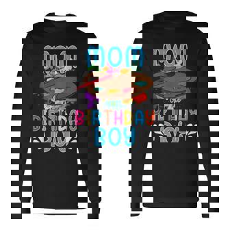 Mom Of The Birthday Boy Kids Painting Art Paint Family Tee Tank Top Long Sleeve T-Shirt - Monsterry