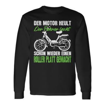 Moped Scooter Hercules intage Car S Langarmshirts - Geschenkecke