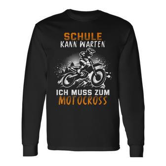 Motocross For Boys Enduro Offroad Superbike S Langarmshirts - Geschenkecke