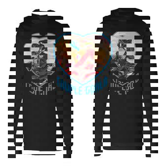 Motocross COUPLE GOALS Rider Matching Couple Long Sleeve T-Shirt - Monsterry