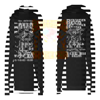 Motorcycle Military Veteran Biker Brotherhood Tank Top Long Sleeve T-Shirt - Monsterry