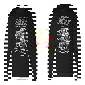 Mount Bachelor Oregon Cool Ski Christmas Santa Long Sleeve T-Shirt - Monsterry