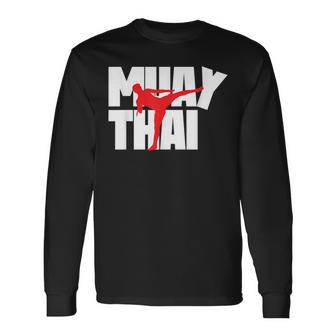 Muay Thai Thai Boxing Langarmshirts - Geschenkecke