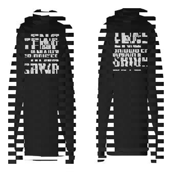 Nage Granddaughter Survivor Nage Granddaughter Long Sleeve T-Shirt - Thegiftio