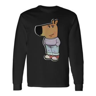 My New Character Is A Chill Guy Meme Chill Guy Meme Langarmshirts - Geschenkecke