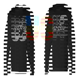 New Us Citizen Est 2025 American Immigrant Citizenship Long Sleeve T-Shirt - Seseable