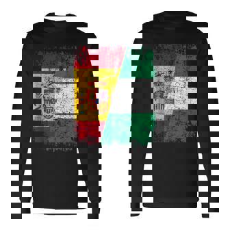 Nigeria España Bandera De La Amistad Nigeria Sin Mangas Camiseta de manga larga - Regaloses