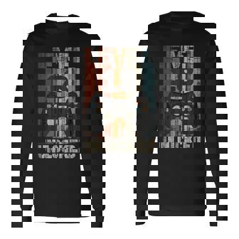 Niveau 18 Débloqué 18 Ans Gamer Manette Jeuxidéo Rétro T-shirt à manches longues - Cadeauxyz