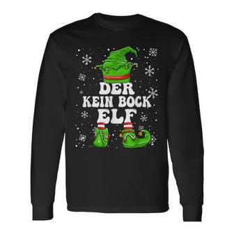 No Bock Elf Christmas Elf Kein Bock Langarmshirts - Geschenkecke