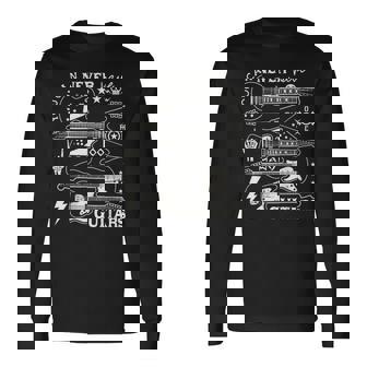 Nunca Puedes Tener Demasiadas Guitarras Músicos Divertidos Camiseta de manga larga - Regaloses