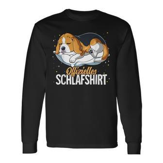 Official Sleep Beagle Langarmshirts - Geschenkecke