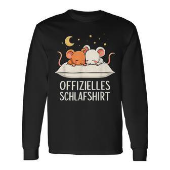 Official Sleep Mouse Mice Langarmshirts - Geschenkecke