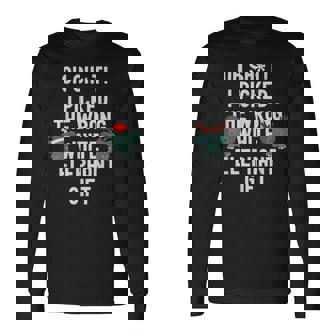 Oh Shit White Elephant For Adults Under 15 20 Long Sleeve T-Shirt | Mazezy