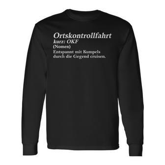 Okf Meaning Location Control Ride Langarmshirts - Geschenkecke