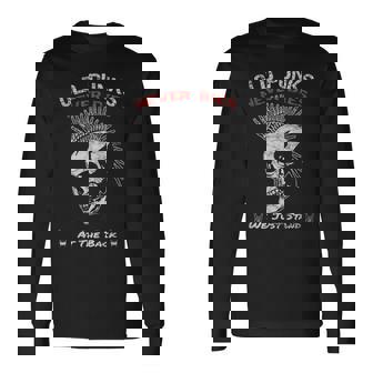 Old Punks Never Dies Punk Rock Music & Punks Camiseta de manga larga - Regaloses