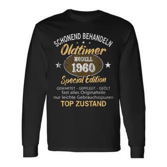 Oldtimer Baujahr 1960 Geborenintage 1960 Birthday S Langarmshirts - Geschenkecke