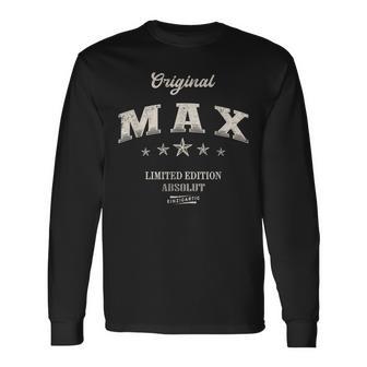 Original Max Langarmshirts - Geschenkecke