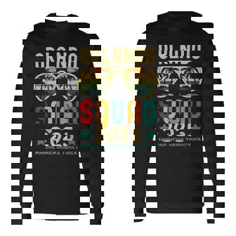 Orlando 2025Acation Squad Florida Family Matchingintage Camiseta de manga larga - Regaloses