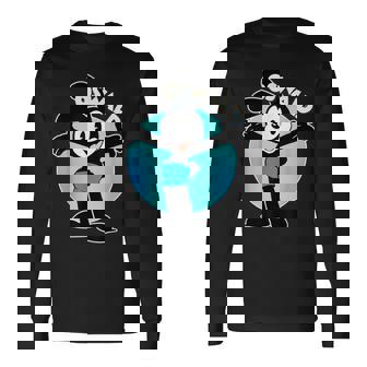Oswald Rabbit Cool Bunny Long Sleeve T-Shirt - Seseable