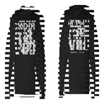 Ouch No Es Una Palabra Segura Divertida Bdsm Kinky Camiseta de manga larga - Regaloses