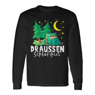 Outdoor Sleep I Camping Camping Scout Camper Langarmshirts - Geschenkecke