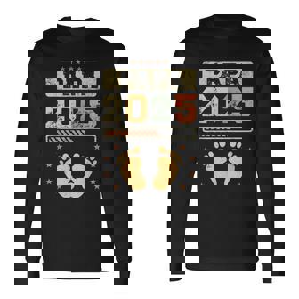 Papa 2025 Futuro Papá Nuevo Papá Futuro Padre Camiseta de manga larga - Regaloses