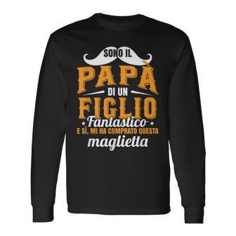 Papà E Figlio Compleanno Padre Regalo Maglietta a maniche lunghe - Novitaregali
