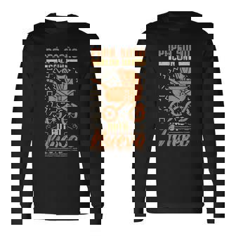 Papa Sono Con Un Auto Nuevo Dia Del Padre Hombre Regalo Camiseta de manga larga - Regaloses