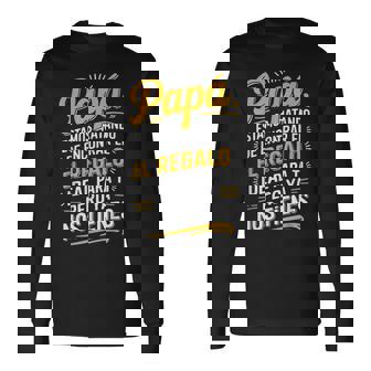 Papá Y Hijo Hombre Divertida Día Del Padre Idea Regalo Hijos Camiseta de manga larga - Regaloses