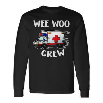 Paramedic Ambulance Wee Woo Crew Langarmshirts - Geschenkecke