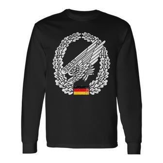 Paratroopers German Armed Forces Professional Soldier Langarmshirts - Geschenkecke