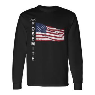 Parque Nacional Yosemite California Half Dome El Capitan Climb Camiseta de manga larga - Regaloses