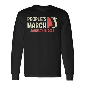 People’S March 2025 Long Sleeve T-Shirt - Thegiftio UK